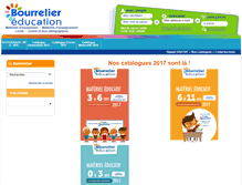 Tablet Screenshot of bourrelier-education.fr